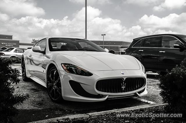 Maserati GranTurismo spotted in Indianapolis, Indiana