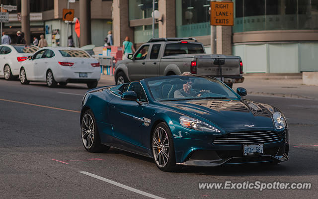 Aston Martin Vanquish spotted in Toronto, On, Canada