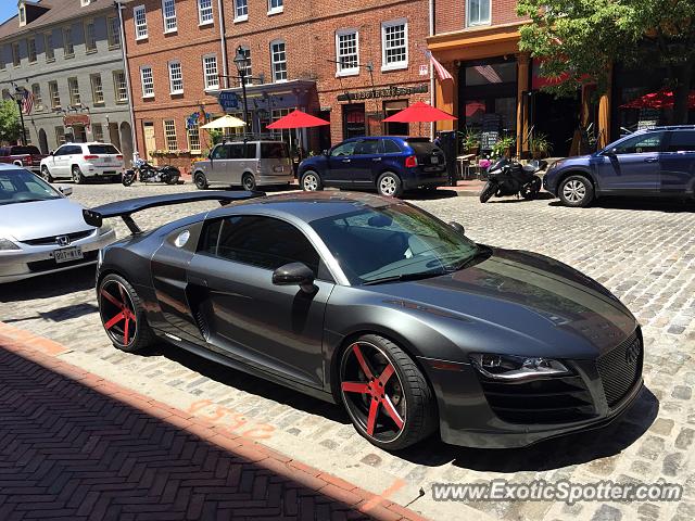 Audi R8 spotted in Baltimore, Maryland