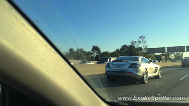 Mercedes SLR spotted in Los Angeles, California