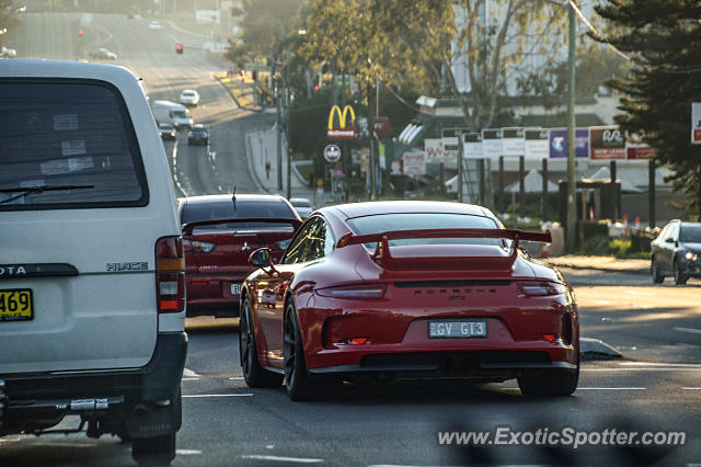 Porsche 911 GT3 spotted in Sydney, Australia