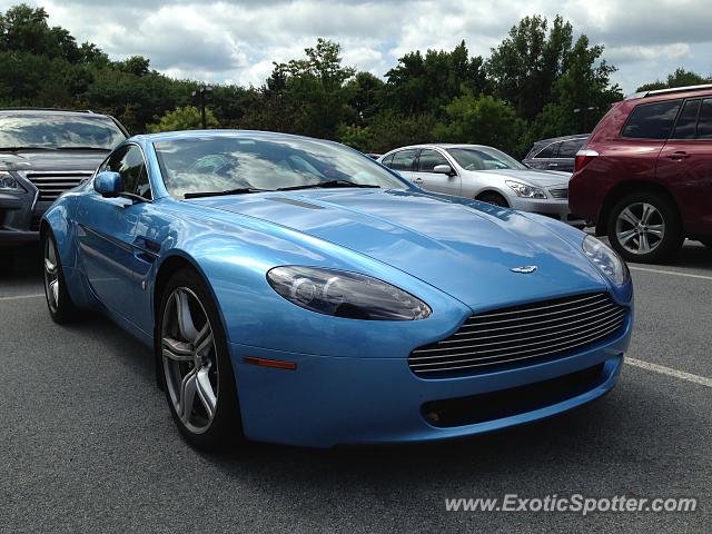 Aston Martin Vantage spotted in Allentown, Pennsylvania