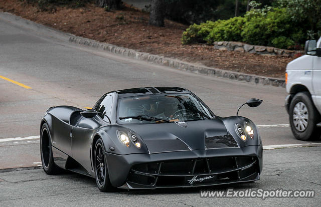 Pagani Huayra spotted in Carmel, California