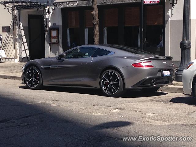 Aston Martin Vanquish spotted in Chicago, Illinois