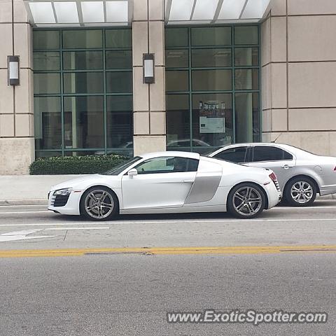 Audi R8 spotted in Fort Lauderdale, Florida