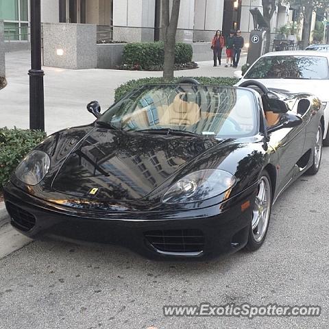 Ferrari 360 Modena spotted in Fort Lauderdale, Florida