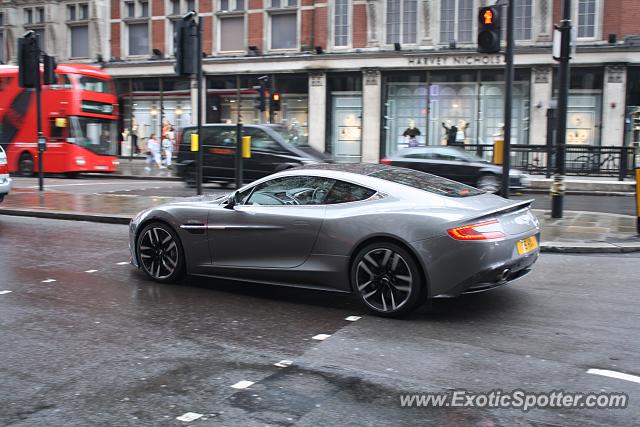 Aston Martin Vanquish spotted in London, United Kingdom