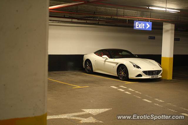 Ferrari California spotted in London, United Kingdom