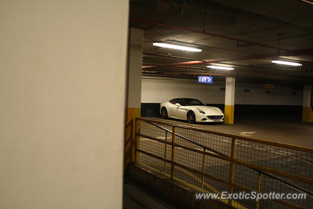 Ferrari California spotted in London, United Kingdom