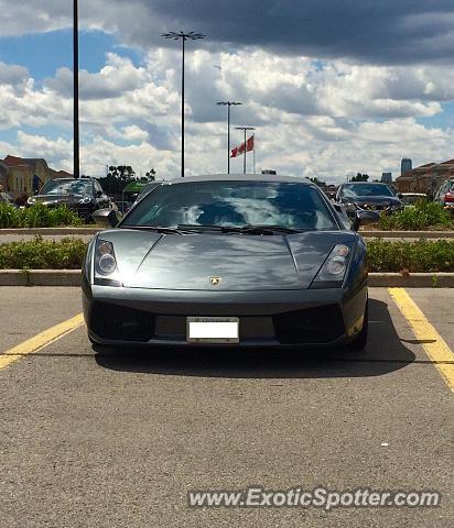 Lamborghini Gallardo spotted in Toronto, Canada