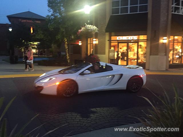 Mclaren MP4-12C spotted in Sacramento, California