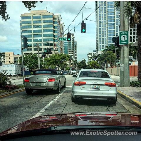 Bentley Continental spotted in Fort Lauderdale, Florida