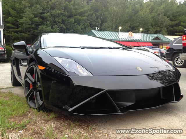 Lamborghini Gallardo spotted in Windham, Maine