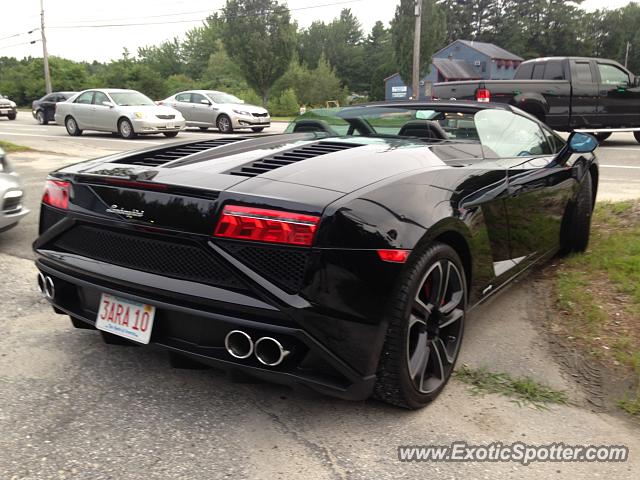 Lamborghini Gallardo spotted in Windham, Maine