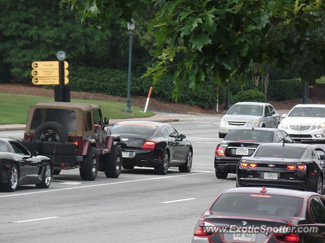 Bentley Continental spotted in Atlanta, Georgia