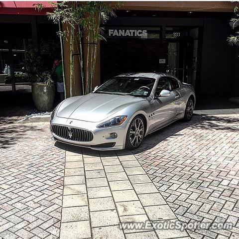 Maserati GranTurismo spotted in Fort Lauderdale, Florida