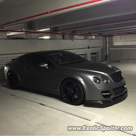 Bentley Continental spotted in Fort Lauderdale, Florida