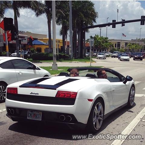 Lamborghini Gallardo spotted in Fort Lauderdale, Florida