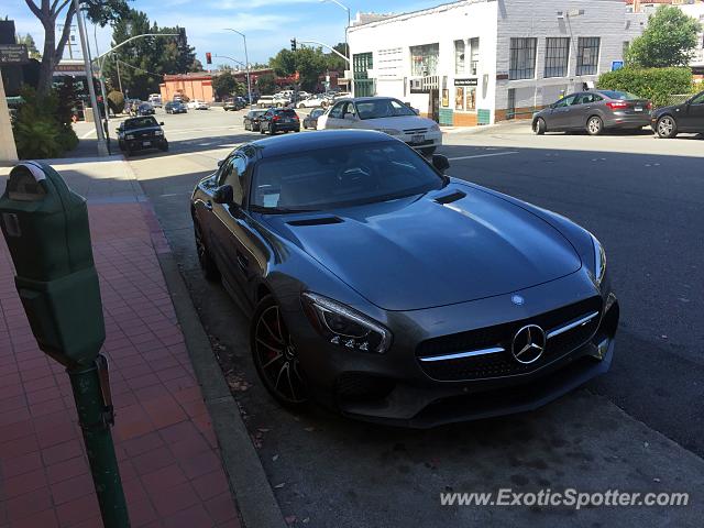 Mercedes SLS AMG spotted in San Mateo, California