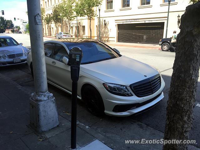 Mercedes S65 AMG spotted in San Mateo, California