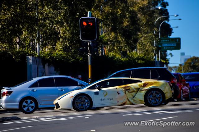 Lamborghini Gallardo spotted in Sydney, Australia