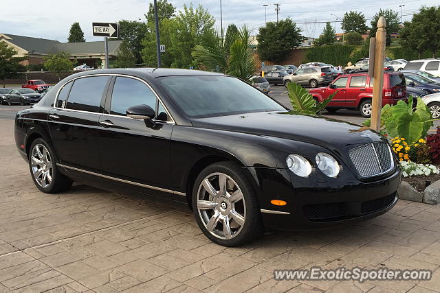 Bentley Continental spotted in Victor, New York