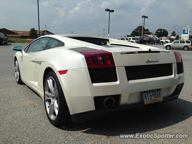 Lamborghini Gallardo spotted in Slatington, Pennsylvania