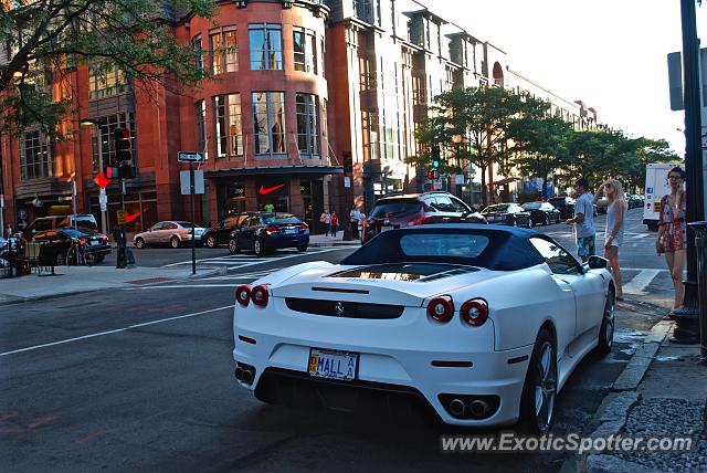 Ferrari F430 spotted in Boston, Massachusetts