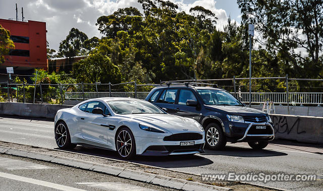 Aston Martin Vanquish spotted in Sydney, Australia