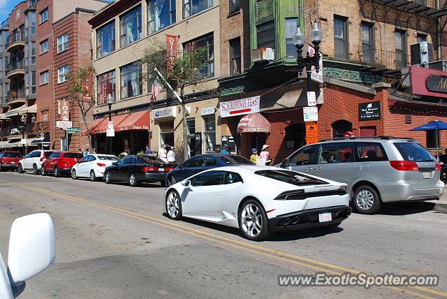 Lamborghini Huracan spotted in Boston, Massachusetts