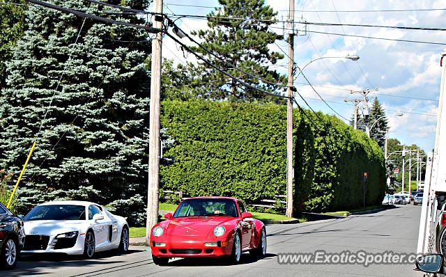 Audi R8 spotted in Granby, QC, Canada