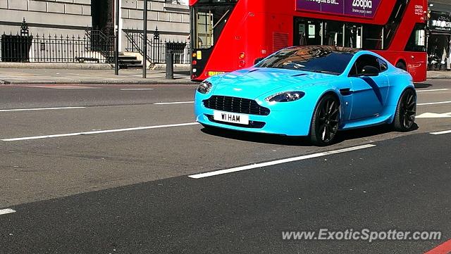 Aston Martin Vantage spotted in London, United Kingdom