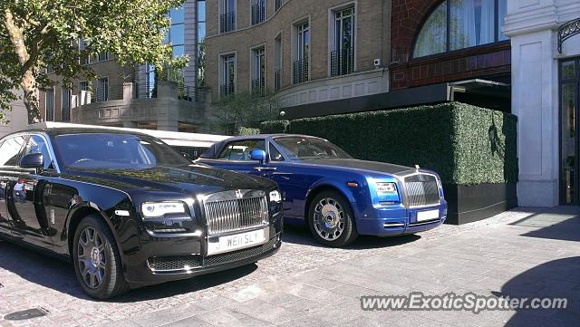 Rolls-Royce Ghost spotted in London, United Kingdom