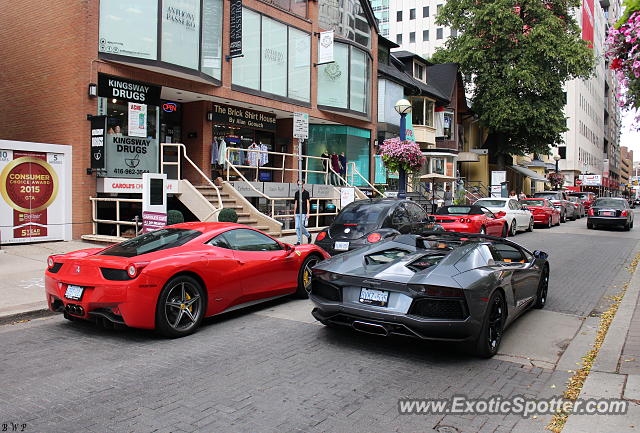 Ferrari 458 Italia spotted in Toronto, Canada