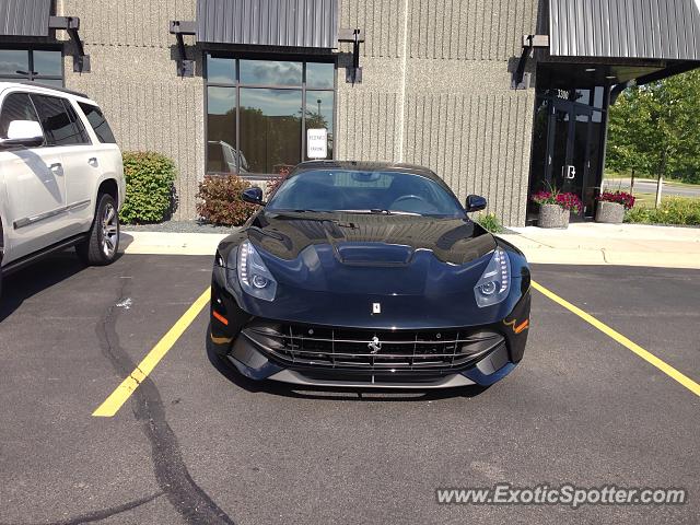 Ferrari F12 spotted in Burnsville, Minnesota