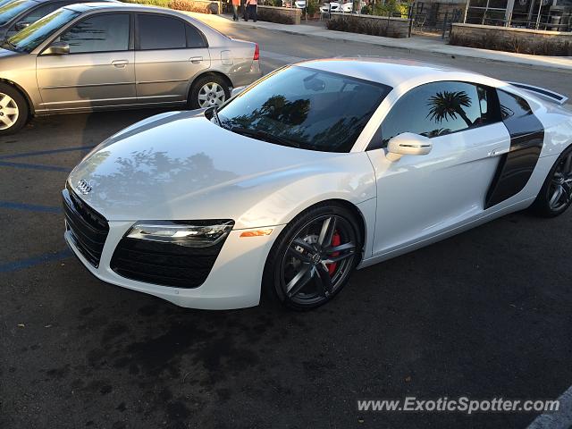 Audi R8 spotted in Monrovia, California