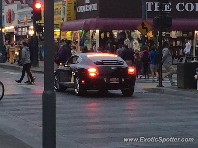 Bentley Continental spotted in San Francisco, California