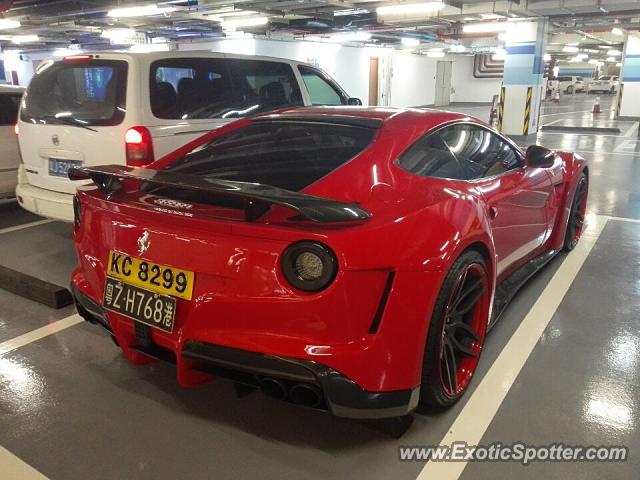 Ferrari F12 spotted in Guangdong, China