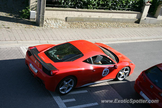 Ferrari 458 Italia spotted in Kampenhout, Belgium