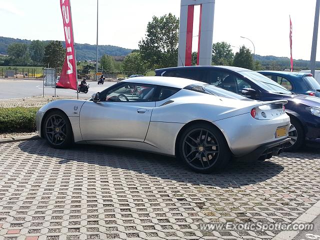 Lotus Evora spotted in Esch-sur-Alzette, Luxembourg