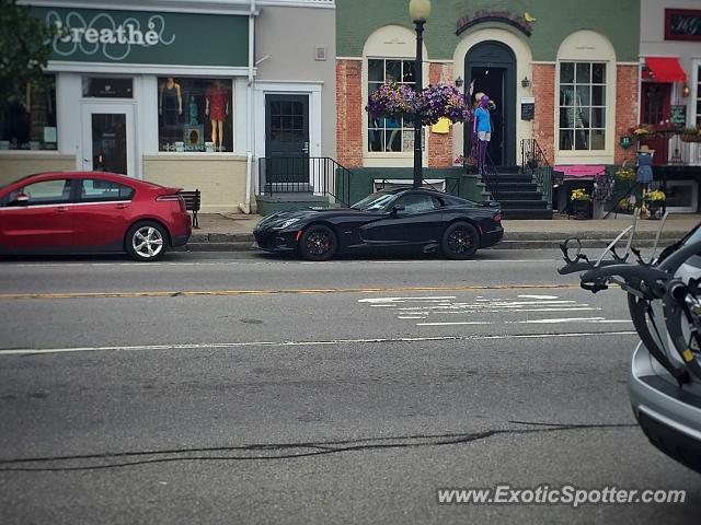 Dodge Viper spotted in Pittsford, New York