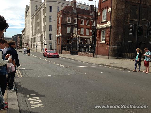 Mercedes SLS AMG spotted in London, United Kingdom