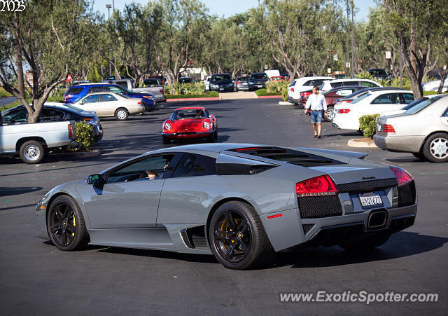 Lamborghini Murcielago spotted in Newport Beach, California