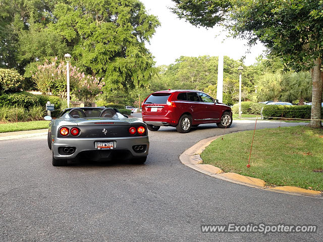 Ferrari 360 Modena spotted in Hilton Head, South Carolina