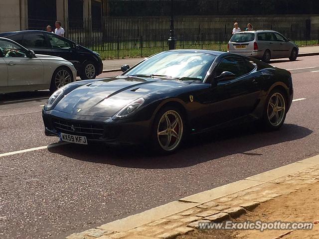 Ferrari 599GTB spotted in London, United Kingdom