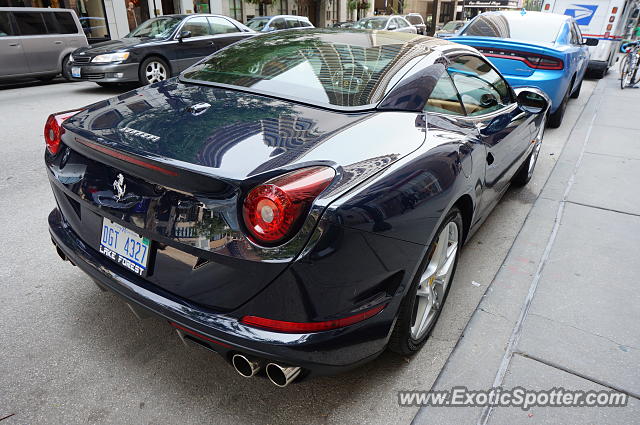 Ferrari California spotted in Chicago, Illinois