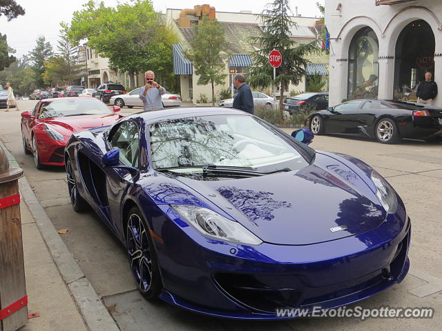 Mclaren MP4-12C spotted in Carmel, California