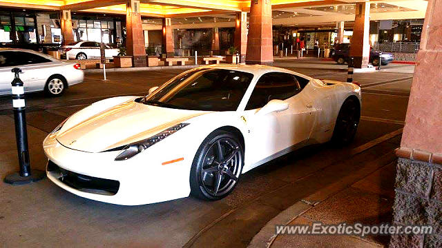 Ferrari 458 Italia spotted in Scottsdale, Arizona