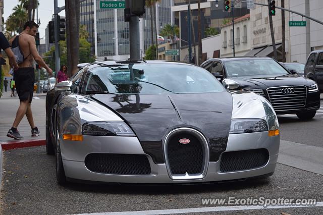 Bugatti Veyron spotted in Beverly Hills, California