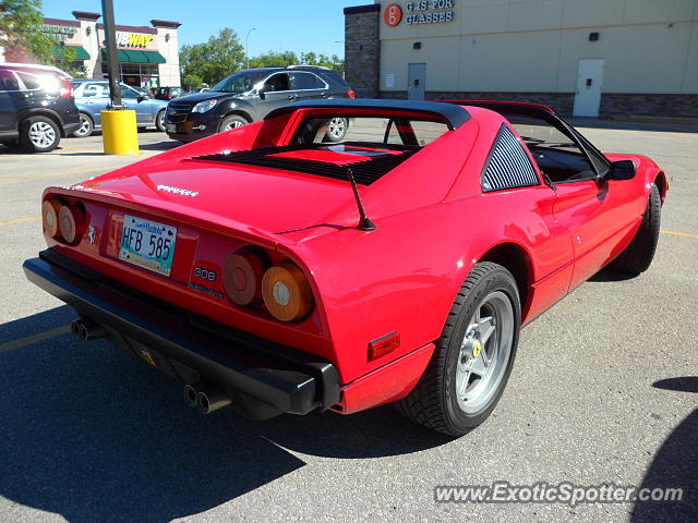 Ferrari 308 spotted in Winnipeg, Canada